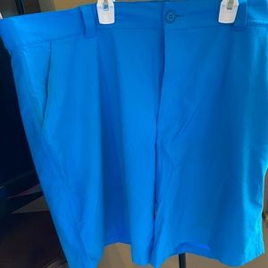 Under Armour Shorts Nylon Golf 40 Blue